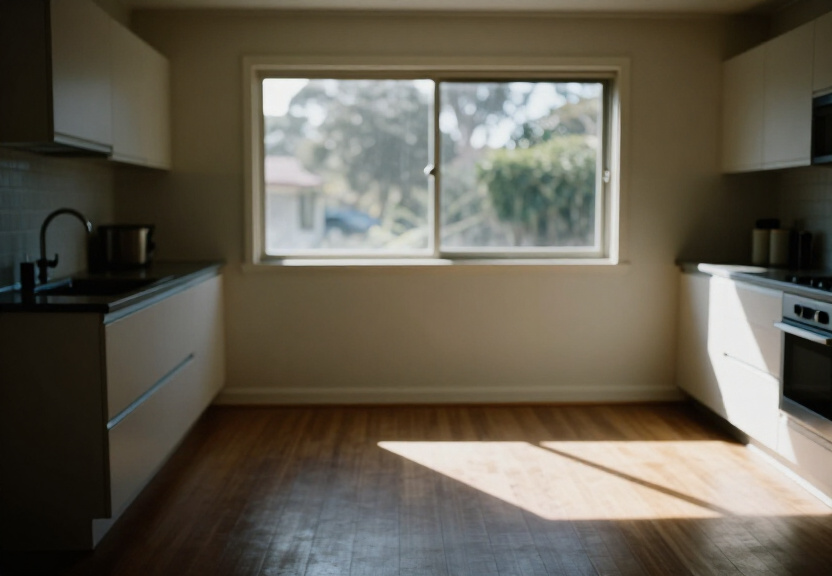 Kitchen after cockroach treatment